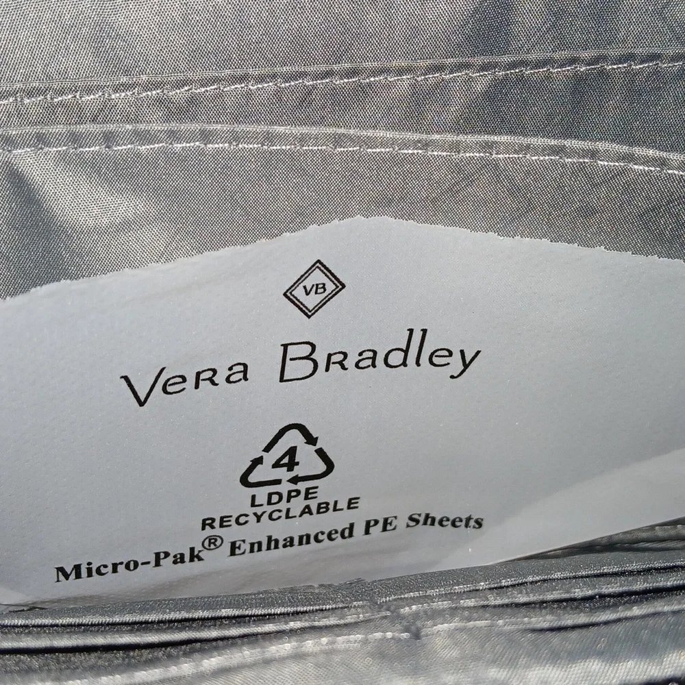 Vera Bradley Cotton Turn Lock Wallet w/RFID Protection - Picture 13 of 13